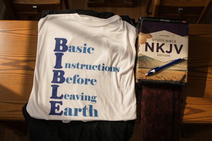 Basic Instructions Before Leaving Earth (BIBLE)