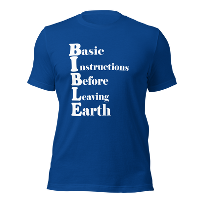 Basic Instructions Before Leaving Earth (BIBLE)