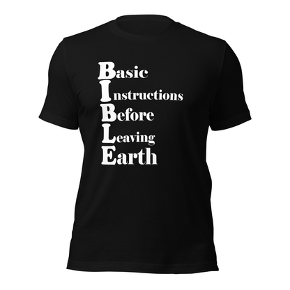 Basic Instructions Before Leaving Earth (BIBLE)