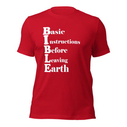 Basic Instructions Before Leaving Earth (BIBLE)